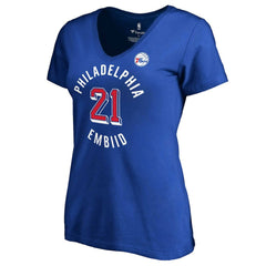 NBA Joel Embiid Philadelphia 76ers Women's Plus Size Notable T-Shirt