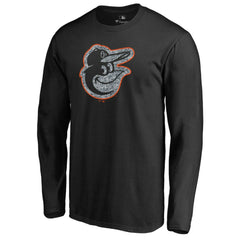 MLB Baltimore Orioles Static Logo Long Sleeve T-Shirt