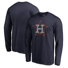 MLB Houston Astros Static Logo Long Sleeve T-Shirt