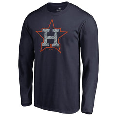 MLB Houston Astros Static Logo Long Sleeve T-Shirt