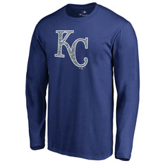 MLB Kansas City Royals Static Logo Long Sleeve T-Shirt