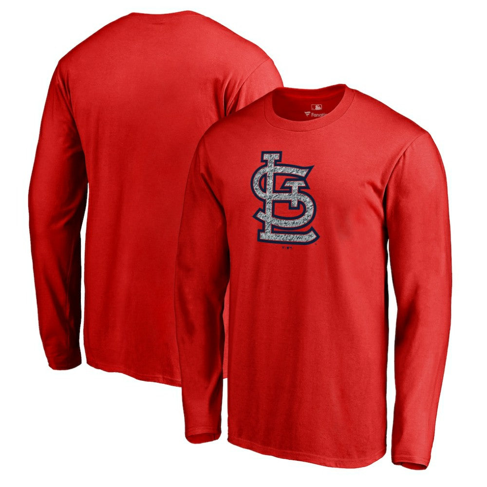 MLB St. Louis Cardinals Static Logo Long Sleeve T-Shirt