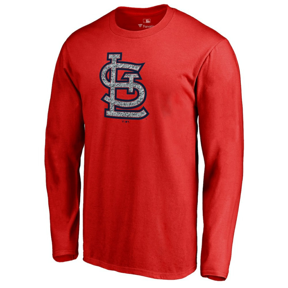 MLB St. Louis Cardinals Static Logo Long Sleeve T-Shirt