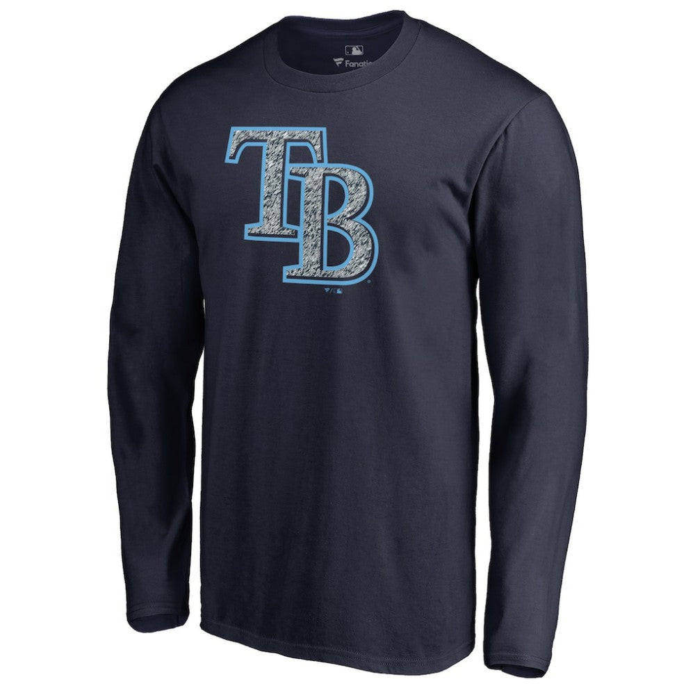 MLB Tampa Bay Rays Static Logo Long Sleeve T-Shirt