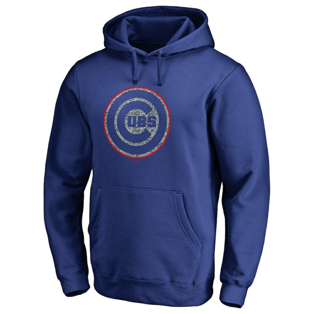 MLB Chicago Cubs Static Logo Pullover Hoodie