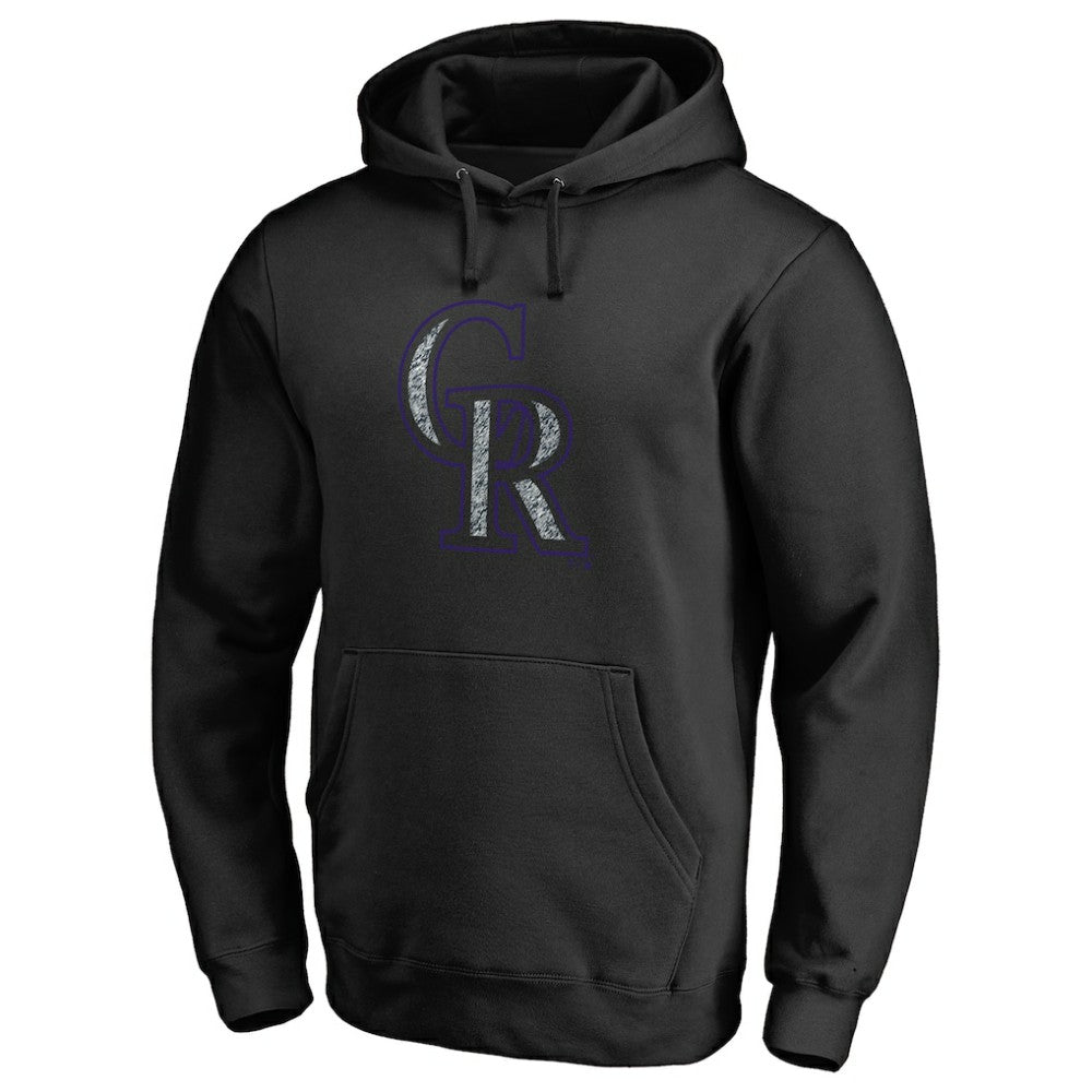 MLB Colorado Rockies Static Logo Pullover Hoodie