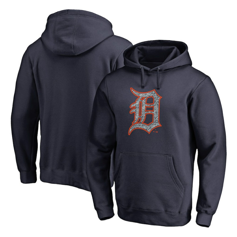 MLB Detroit Tigers Static Logo Pullover Hoodie