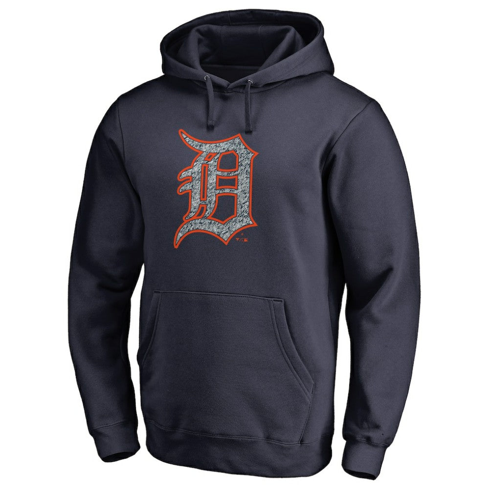 MLB Detroit Tigers Static Logo Pullover Hoodie