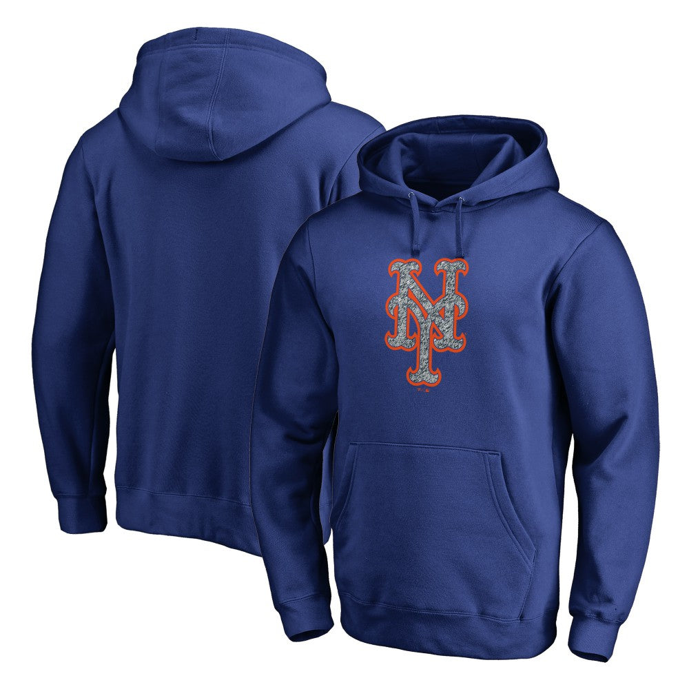 MLB New York Mets Static Logo Pullover Hoodie
