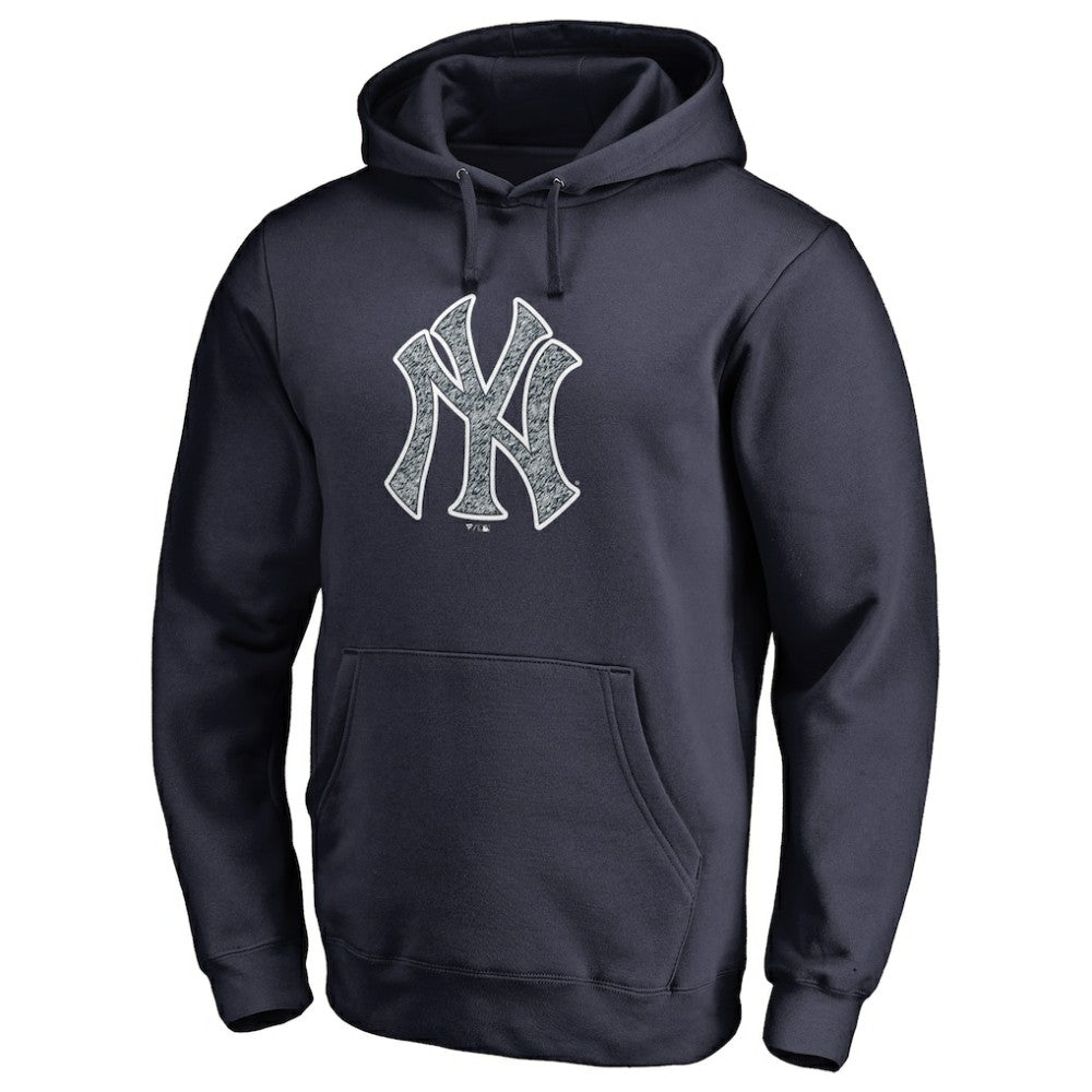 MLB New York Yankees Static Logo Pullover Hoodie
