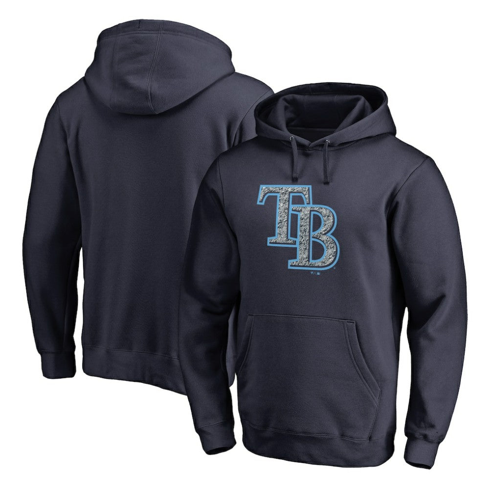 MLB Tampa Bay Rays Static Logo Pullover Hoodie