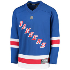 NHL Royal New York Rangers Fanatics Youth Home Replica Blank Jersey