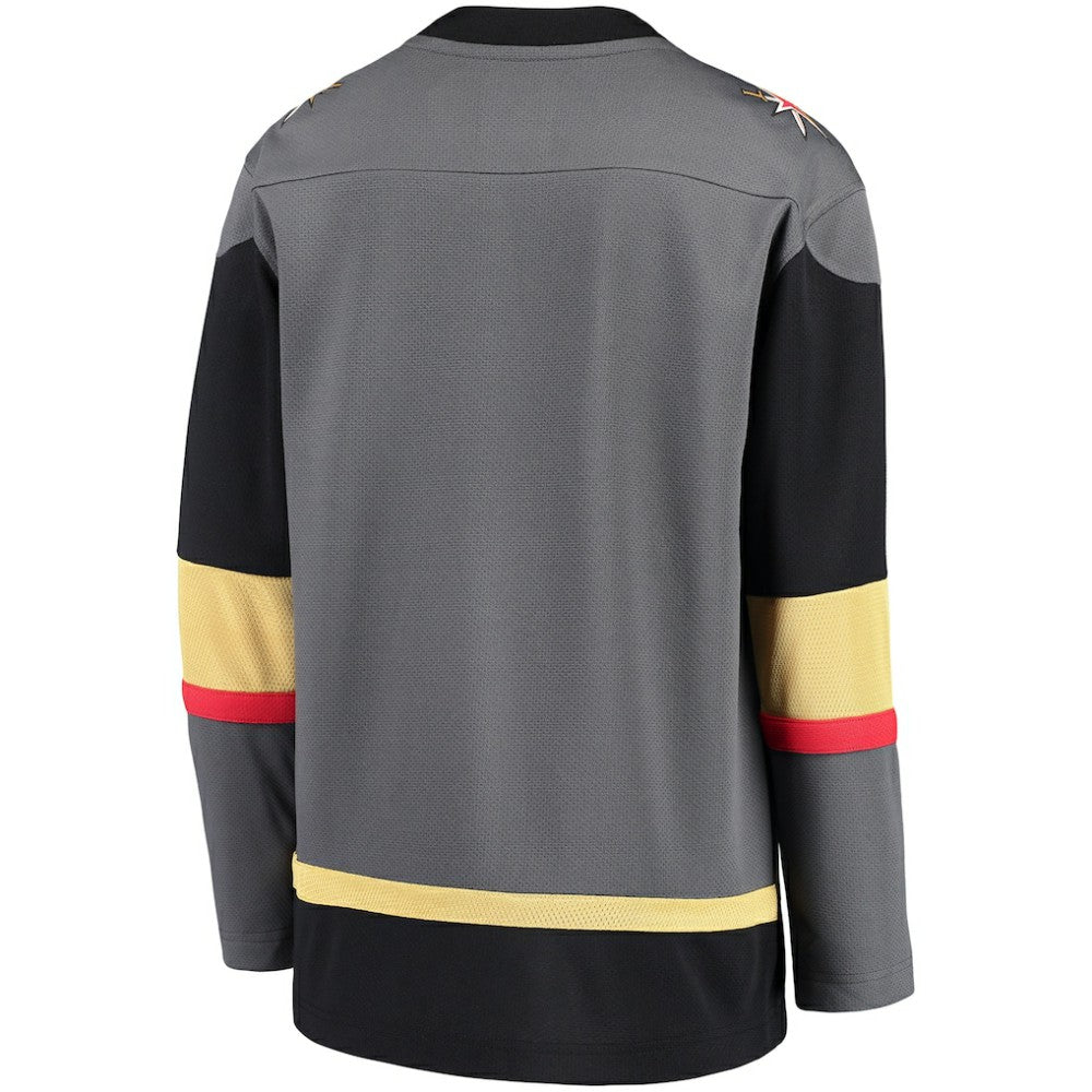 NHL Black Vegas Golden Knights Fanatics Youth Alternate Replica Blank Jersey