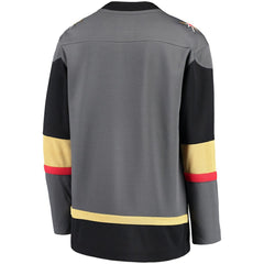 NHL Black Vegas Golden Knights Fanatics Youth Alternate Replica Blank Jersey