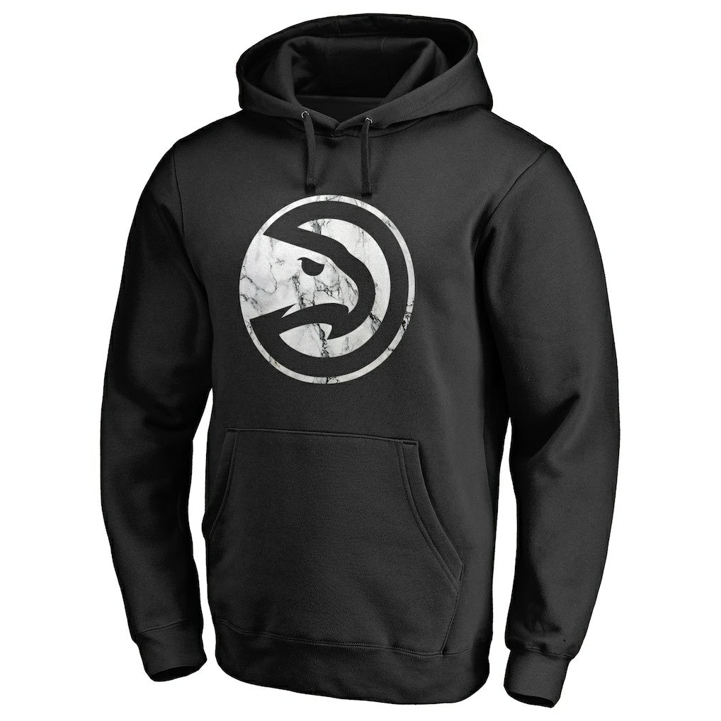 NBA Atlanta Hawks Marble Logo Pullover Hoodie
