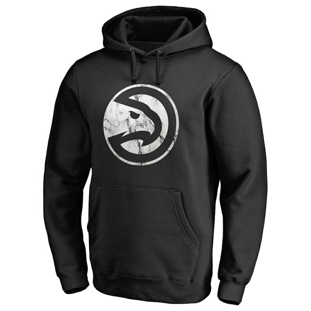 NBA Atlanta Hawks Marble Logo Pullover Hoodie