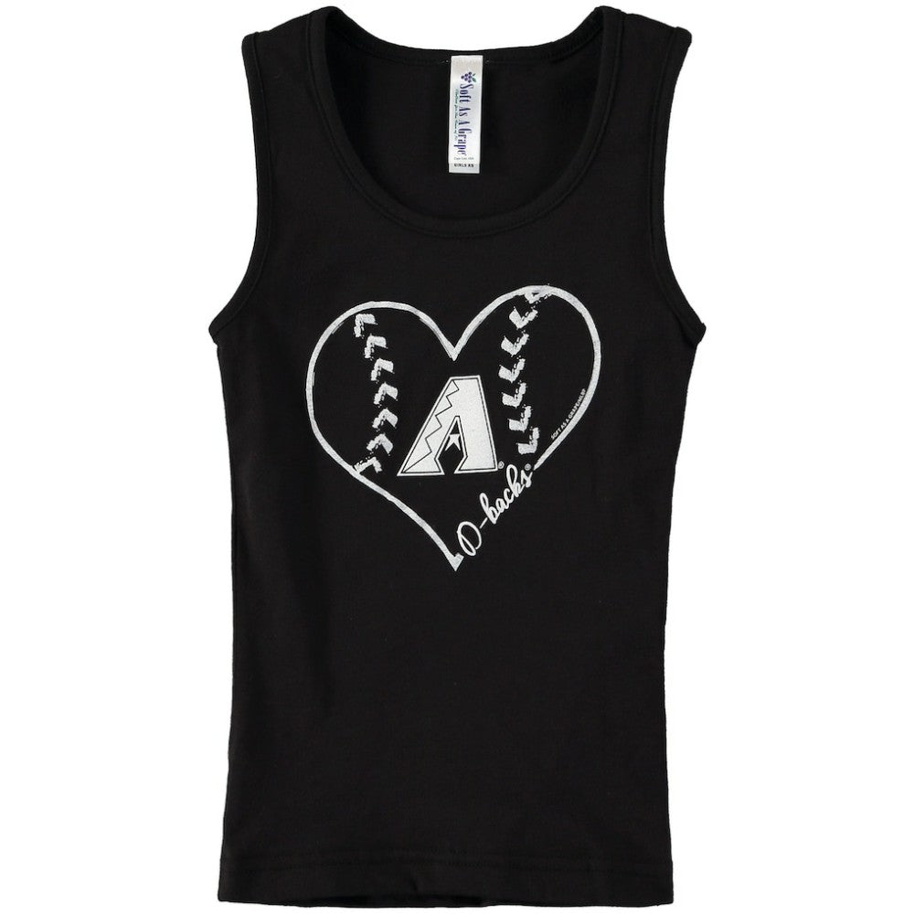 MLB Arizona Diamondbacks Soft as a Grape Youth Cotton Tank Top
