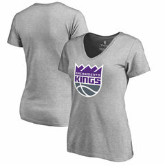 NBA Sacramento Kings Women's Primary Logo V-Neck T-Shirt
