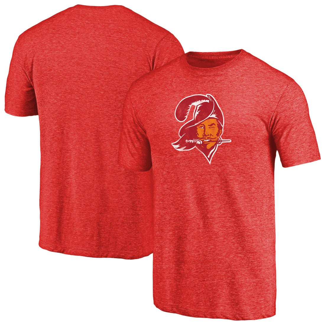 Throwback Logo Tri-Blend T-Shirt - Tampa Bay Buccaneers