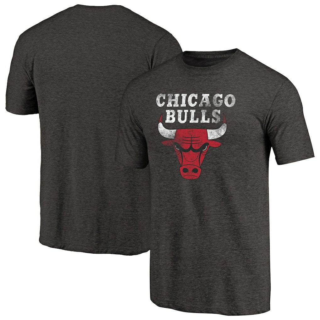 NBA Chicago Bulls Distressed Logo Tri-Blend T-Shirt sale