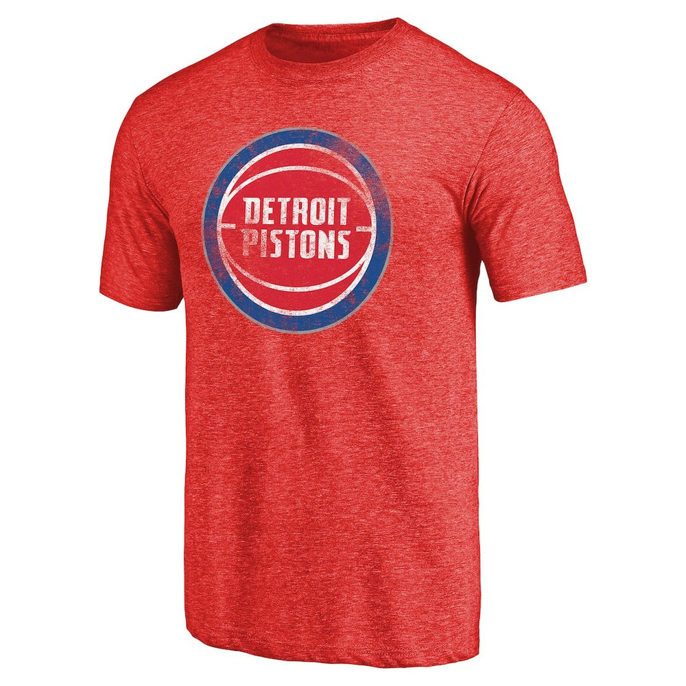 NBA Detroit Pistons Distressed Logo Tri-Blend T-Shirt sale