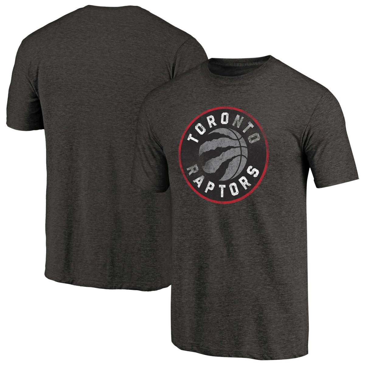 NBA Toronto Raptors Distressed Logo Tri-Blend T-Shirt