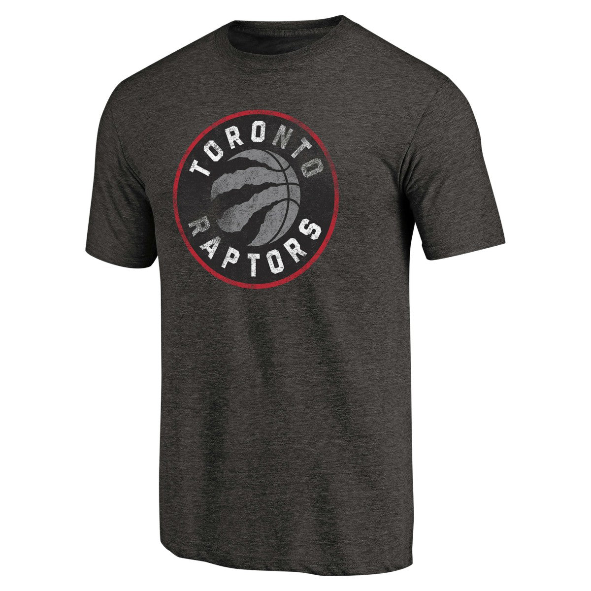 NBA Toronto Raptors Distressed Logo Tri-Blend T-Shirt