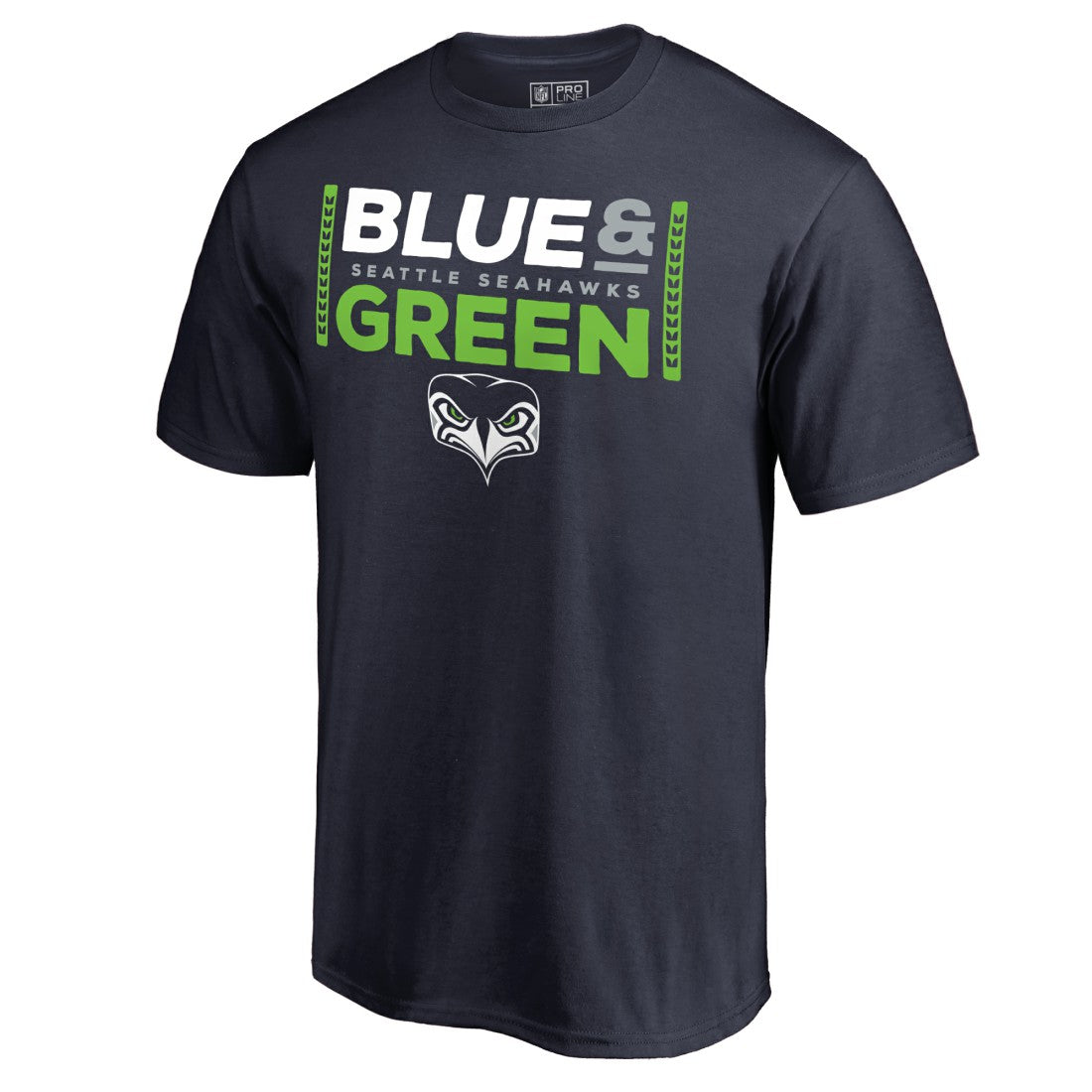 Alternate Team Logo Gear Blue & Green T-Shirt - Seattle Seahawks