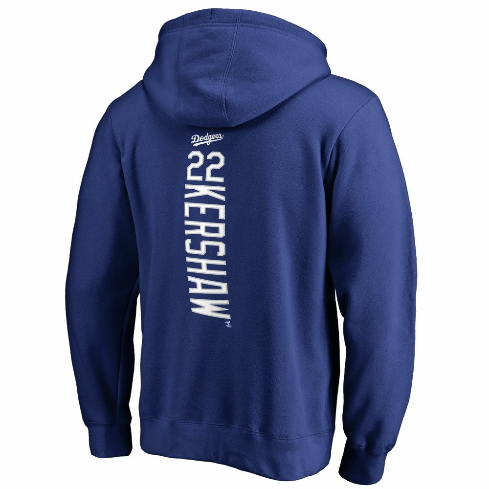 MLB Clayton Kershaw Los Angeles Dodgers Backer Pullover Hoodie