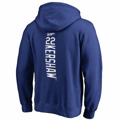 MLB Clayton Kershaw Los Angeles Dodgers Backer Pullover Hoodie