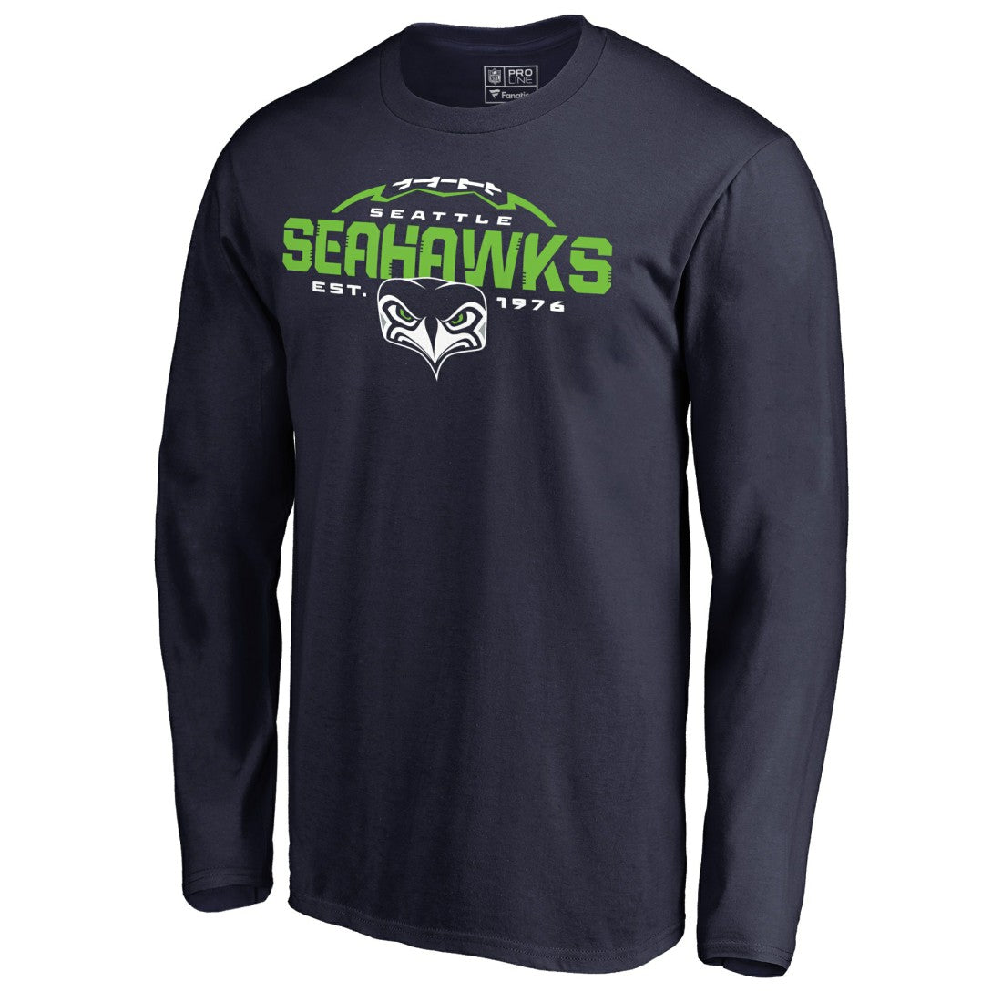 Alternate Team Logo Gear Flea Flicker Long Sleeve T-Shirt - Seattle Seahawks