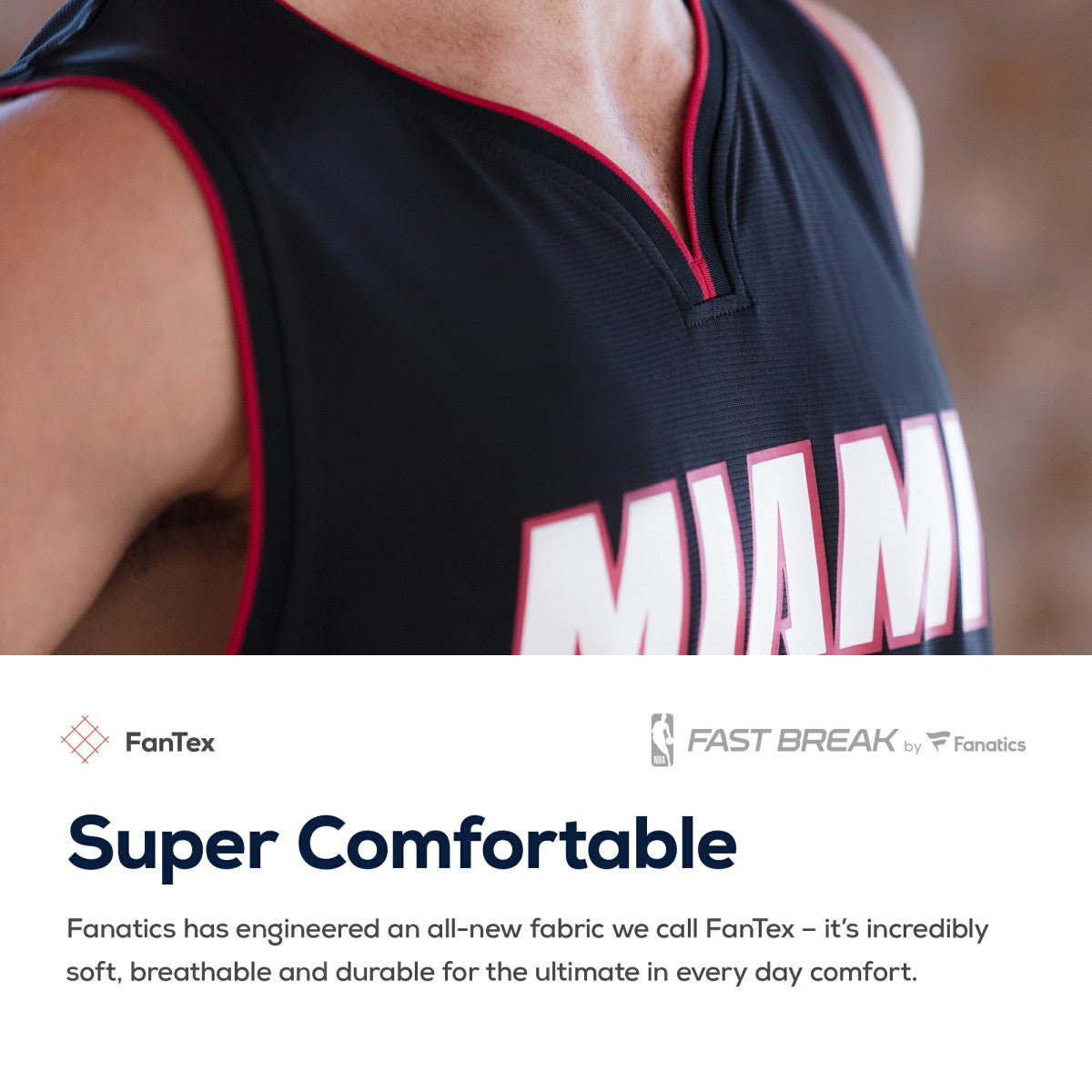 NBA Miami Heat Youth Fast Break Replica Custom Jersey Red