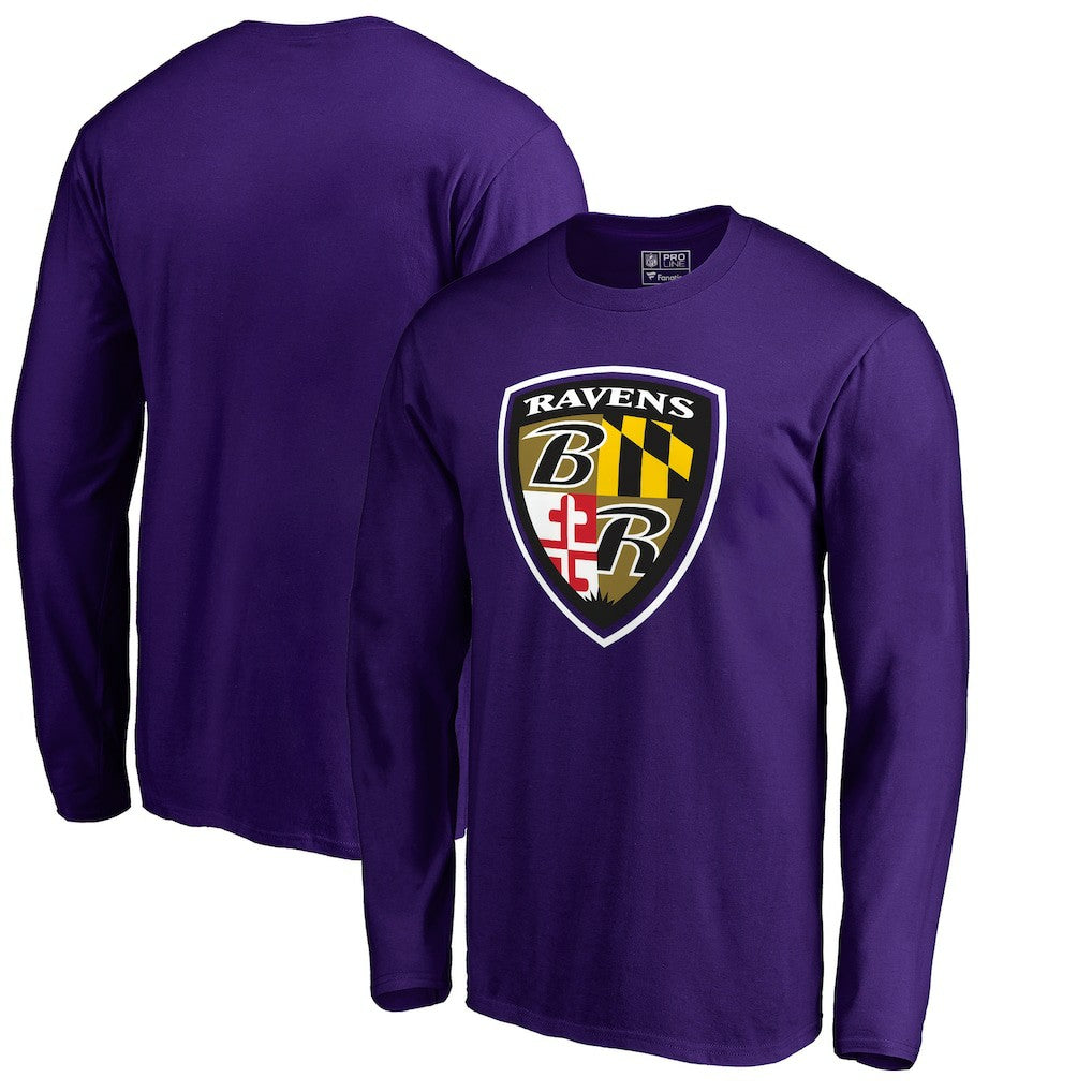Hometown Collection Long Sleeve T-Shirt - Baltimore Ravens