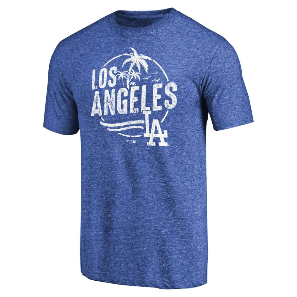 MLB Los Angeles Dodgers Hometown Collection LA Palms Tri-Blend T-Shirt