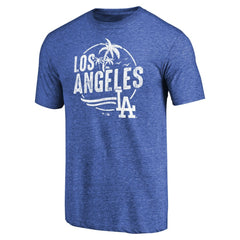 MLB Los Angeles Dodgers Hometown Collection LA Palms Tri-Blend T-Shirt