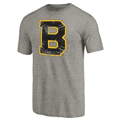 NHL Gray Boston Bruins Hometown Collection Tri-Blend T-Shirt
