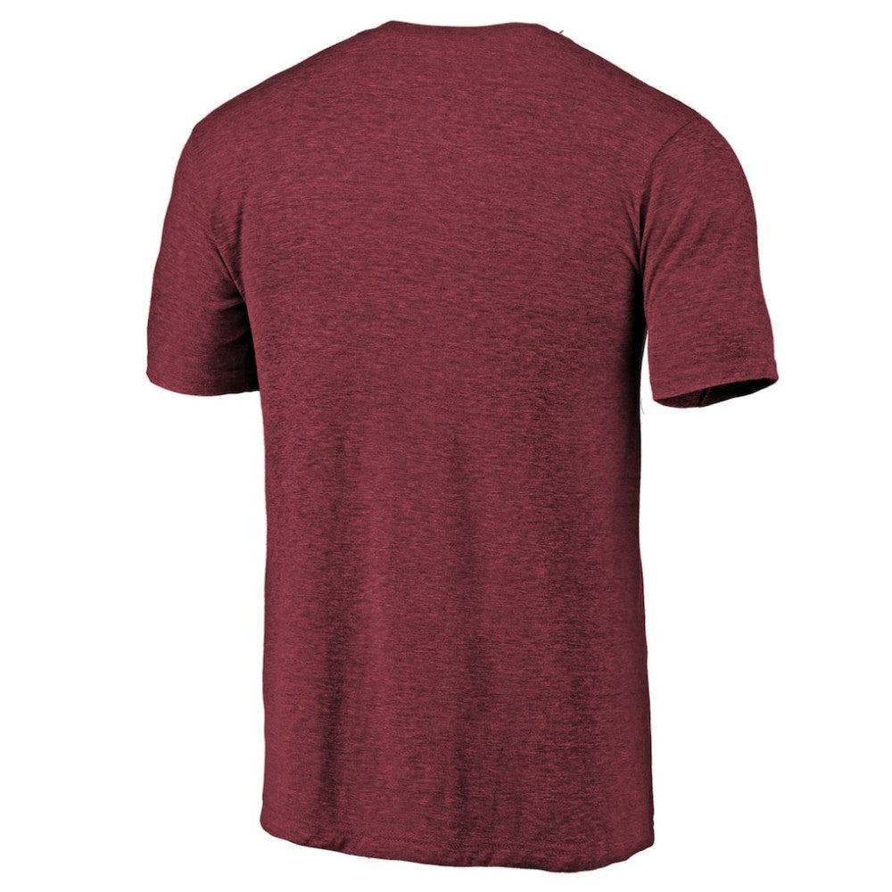 NHL Burgundy Colorado Avalanche Hometown Collection Tri-Blend T-Shirt