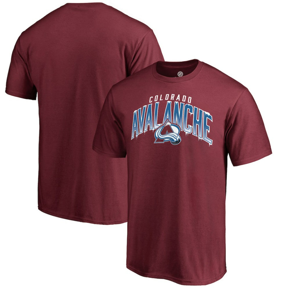 NHL Burgundy Colorado Avalanche Hometown Collection Local T-Shirt