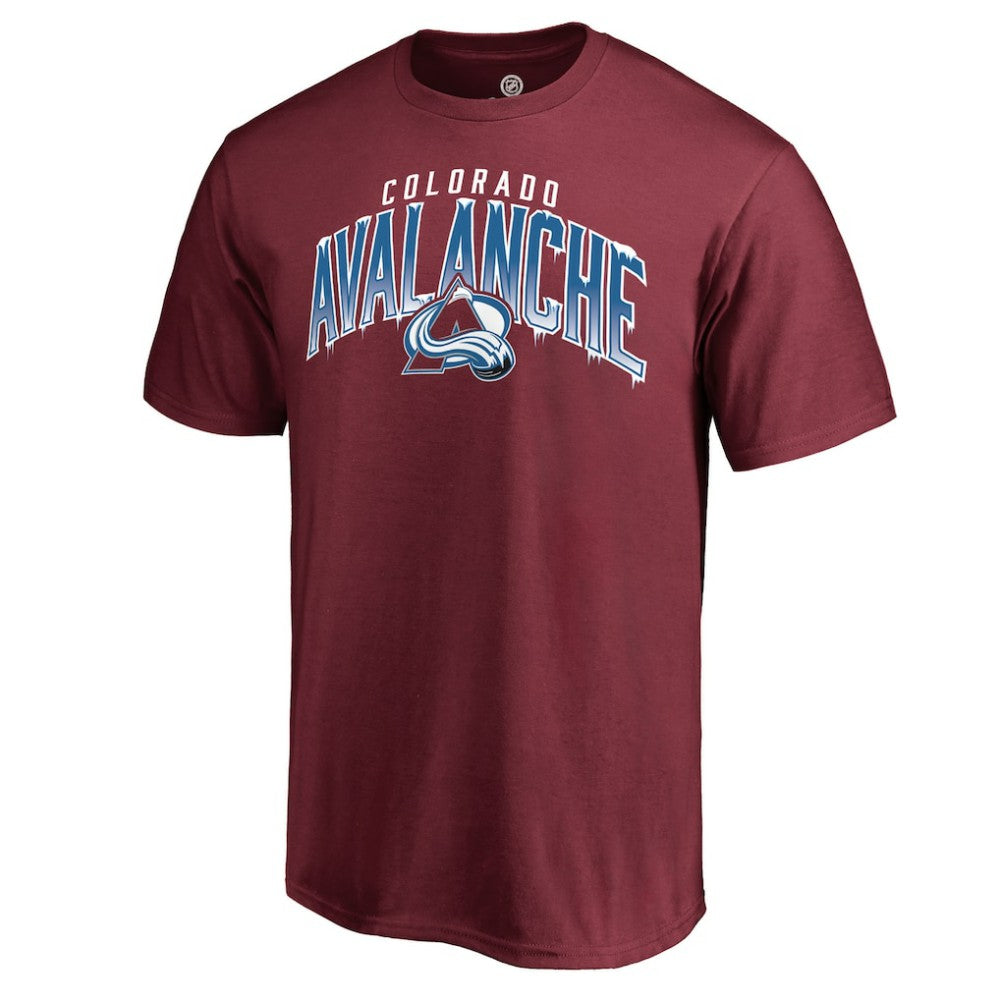 NHL Burgundy Colorado Avalanche Hometown Collection Local T-Shirt
