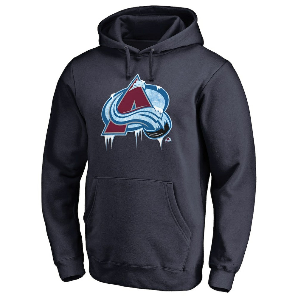 NHL Navy Colorado Avalanche Hometown Collection Pullover Hoodie
