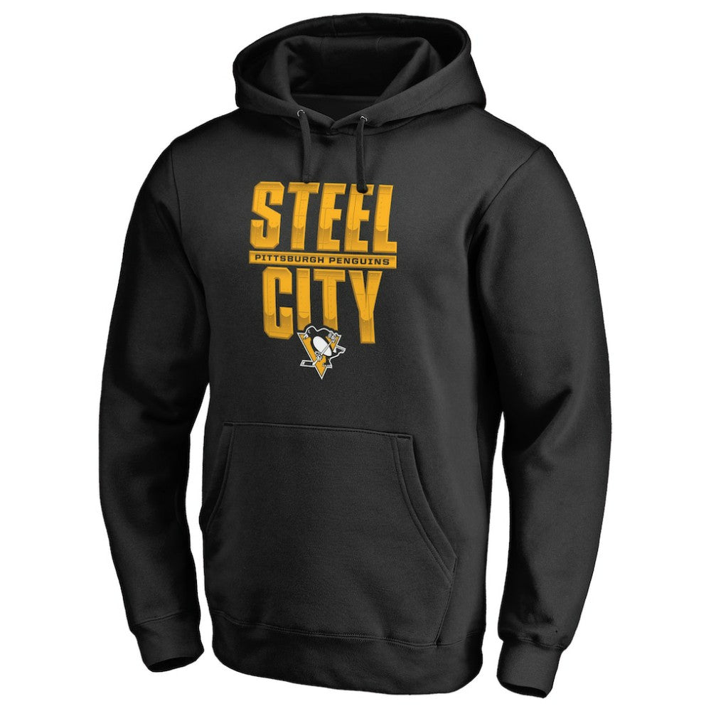 NHL Black Pittsburgh Penguins Hometown Collection Hoodie
