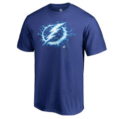 NHL Blue Tampa Bay Lightning Logo Hometown Collection Local T-Shirt