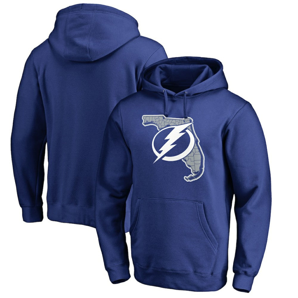 NHL Blue Tampa Bay Lightning State Hometown Collection Pullover Hoodie