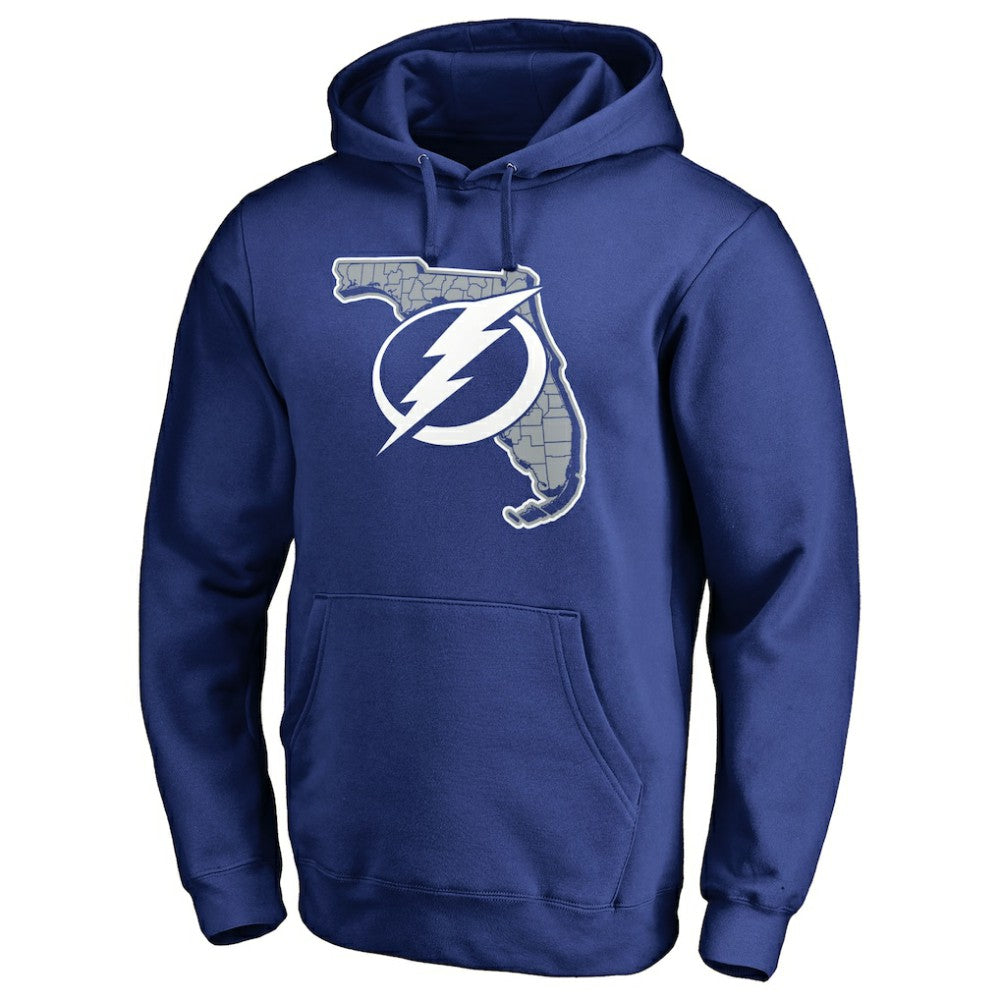 NHL Blue Tampa Bay Lightning State Hometown Collection Pullover Hoodie