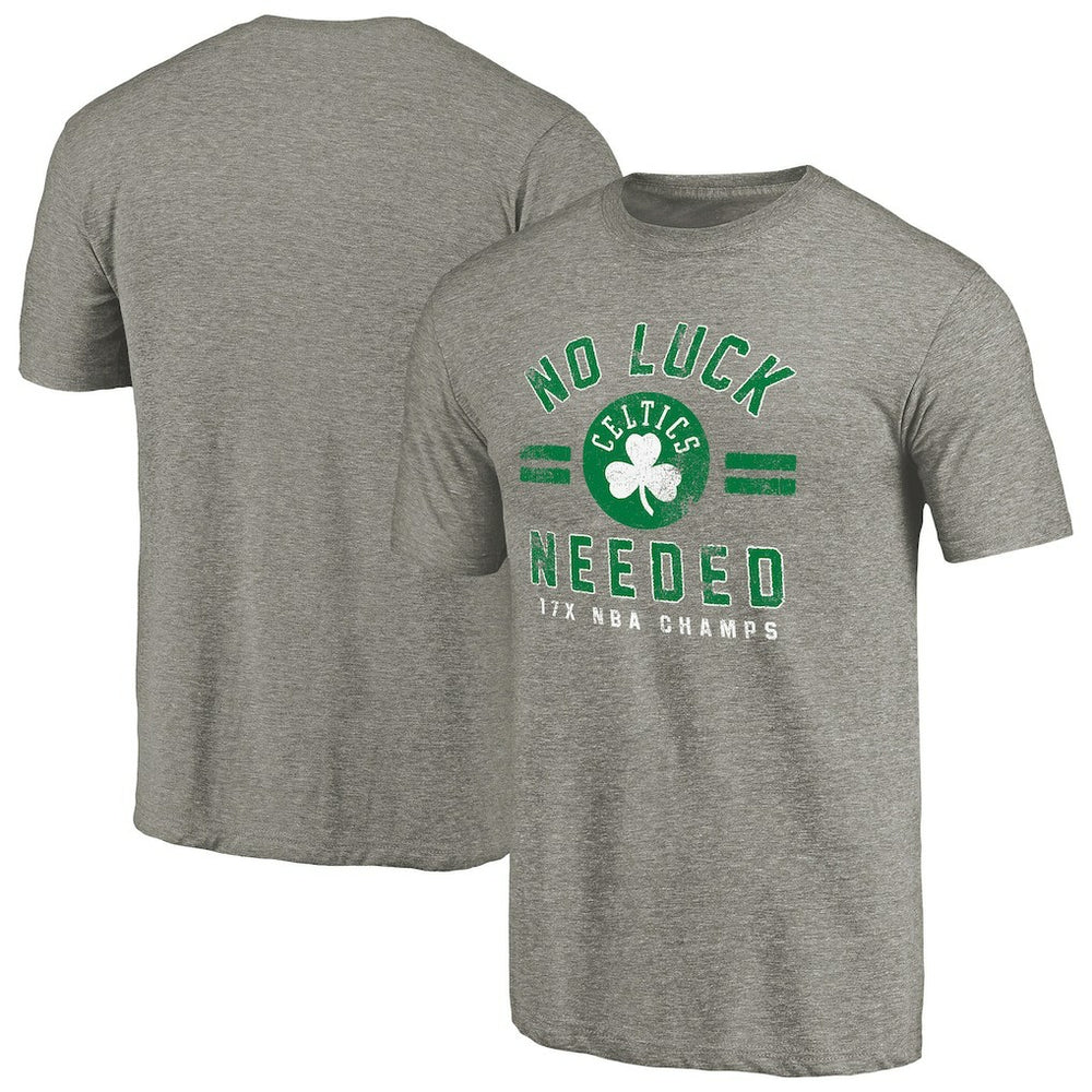 NBA Boston Celtics No Luck Hometown Collection Tri-Blend T-Shirt