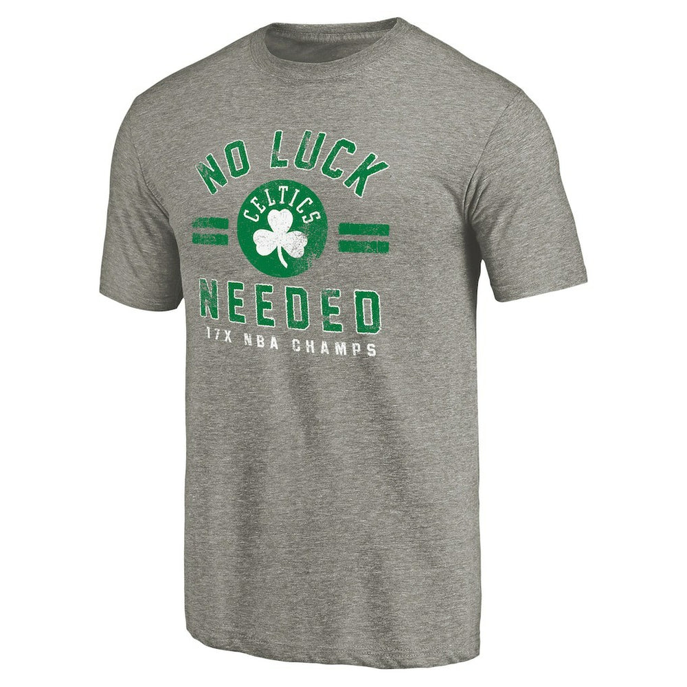 NBA Boston Celtics No Luck Hometown Collection Tri-Blend T-Shirt