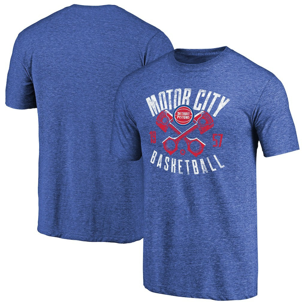 NBA Detroit Pistons Motor City Pistons Hometown Collection Tri-Blend T-Shirt sale