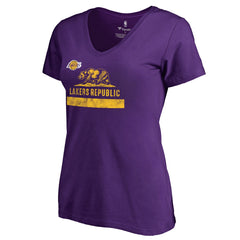 NBA Los Angeles Lakers Women's Lakers Republic Hometown Collection T-Shirt