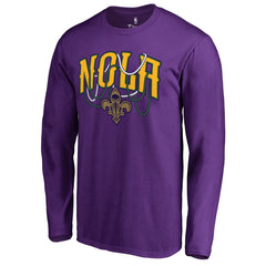 NBA New Orleans Pelicans NOLA Beads Hometown Collection Long Sleeve T-Shirt