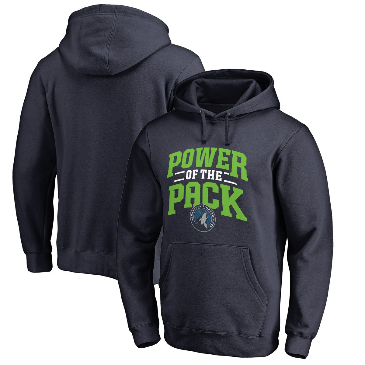 NBA Minnesota Timberwolves Power of the Pack Hometown Collection Pullover Hoodie